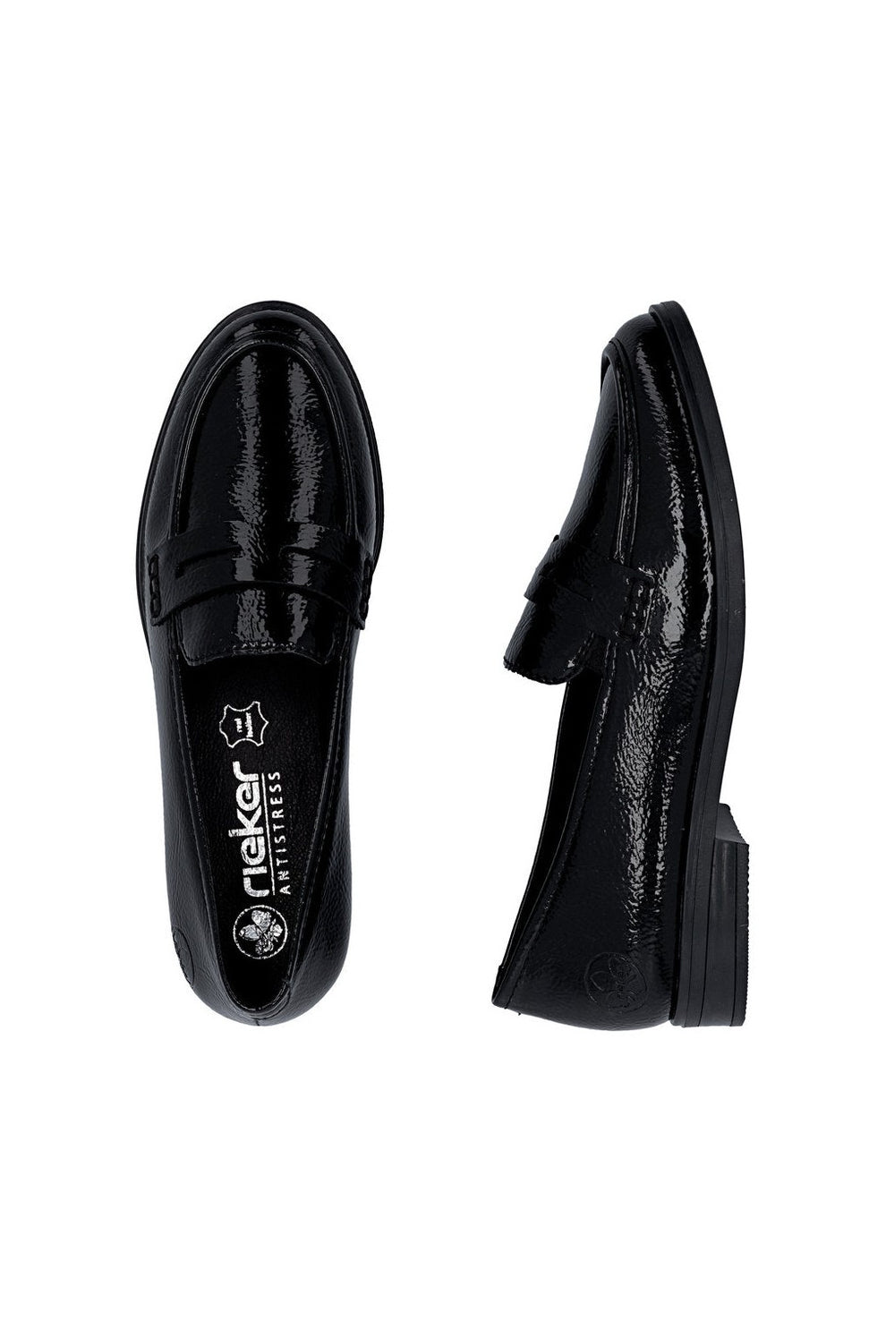 Rieker W Loafer Black