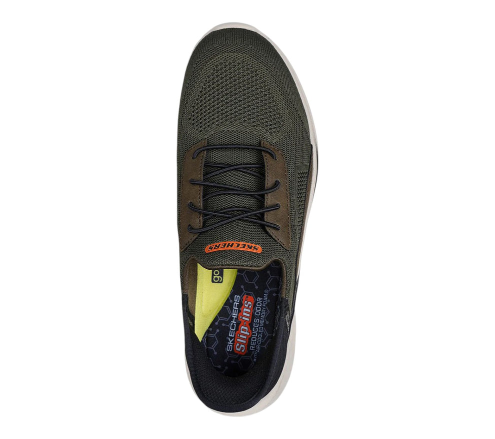 Skechers M Slip Ins Relaxed Fit Olive