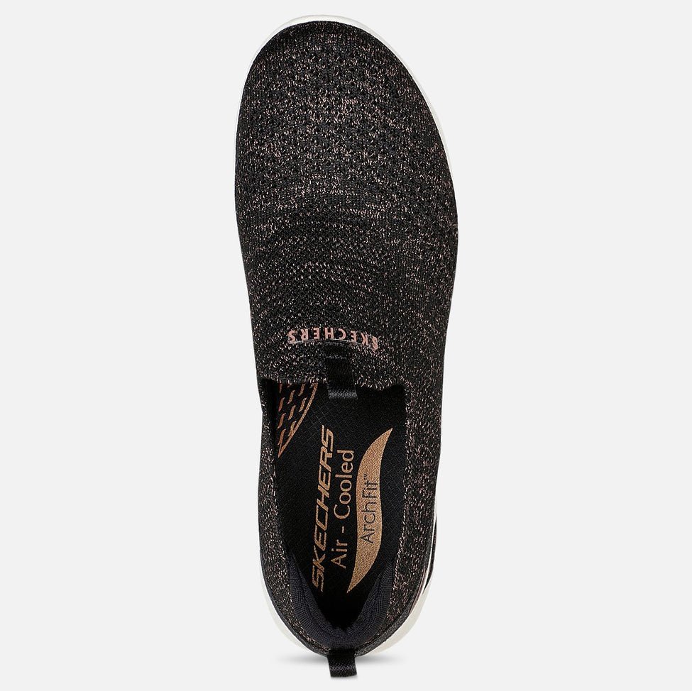 Skechers W Arch Fit Refine Showcase Sko BKRG