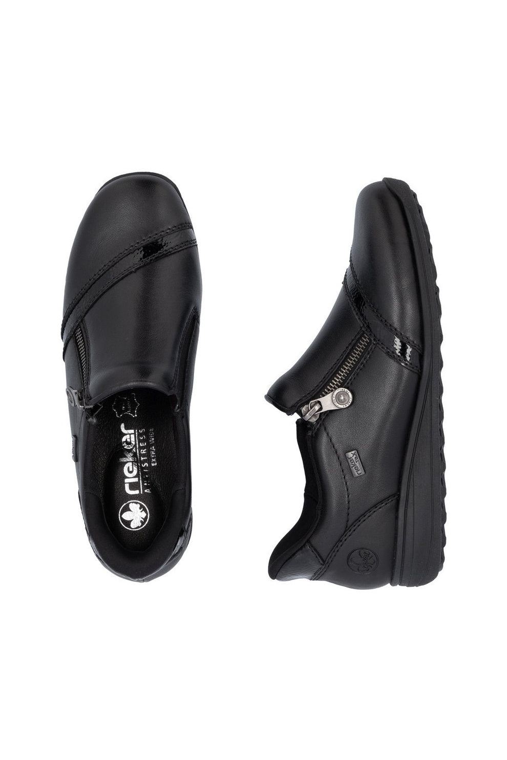 Rieker W Sko Black - 47264-00