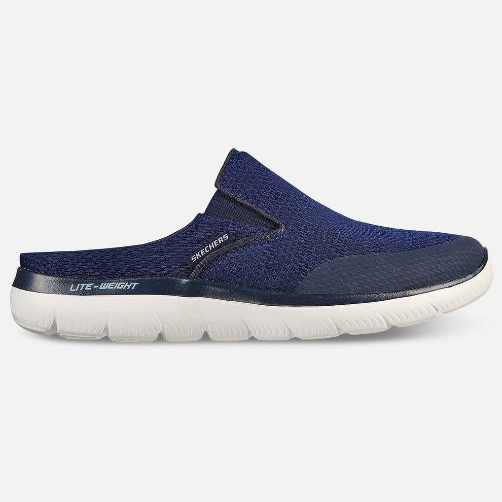 Skechers M Summits Hjemmesko Slippers Navy