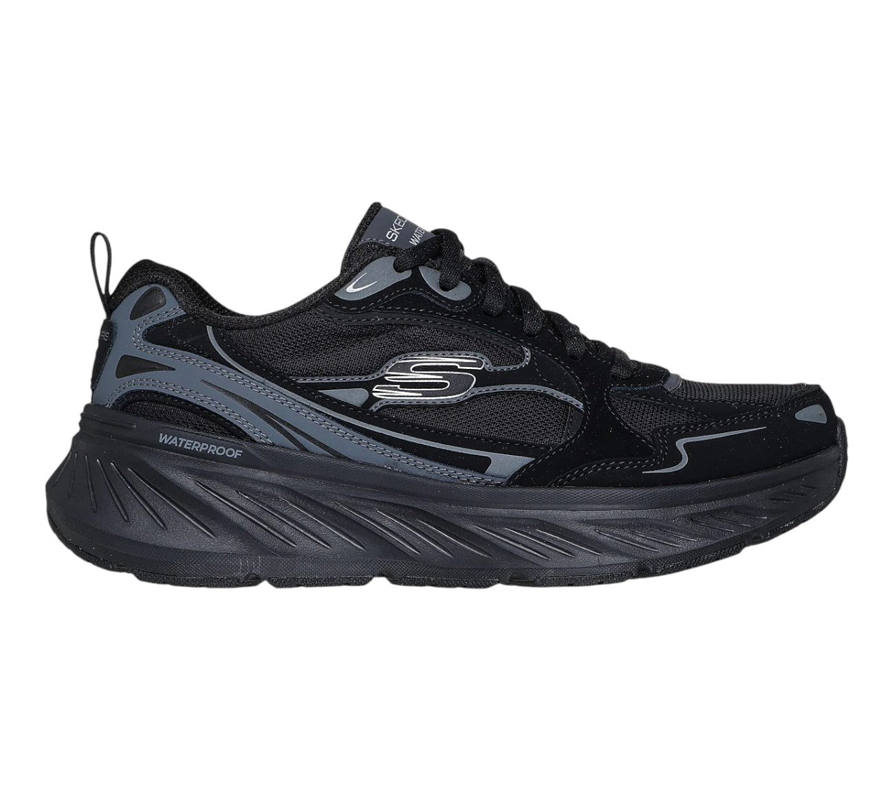 Skechers W Slip Ins Edgeride Misty Skies Black
