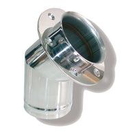 1852 udstødningsgennemføring 45 grader Rustfri