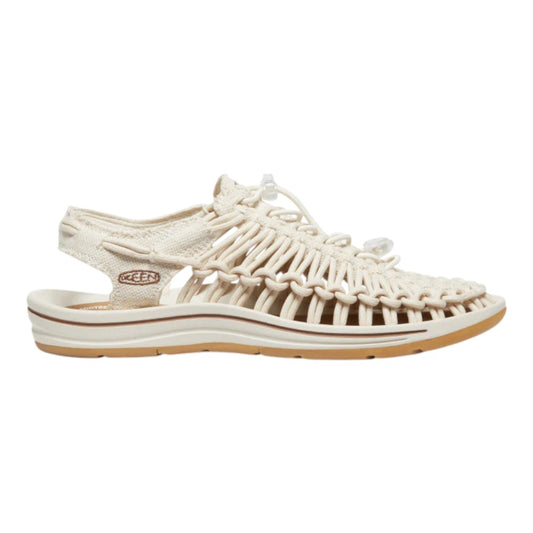 Keen W Uneek Canvas Sandals Natural Canvas/ Birch