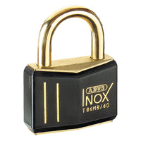 ABUS Hængelås T84MB Inox Black messing