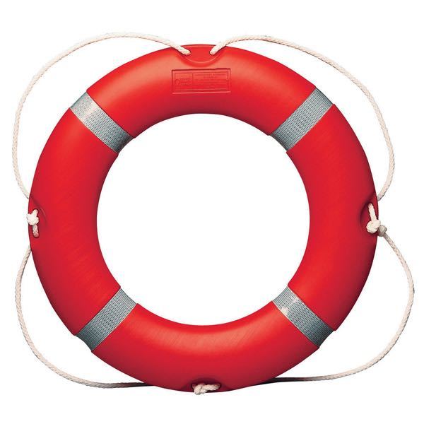 Redningskrans rød, vægt 4 kg