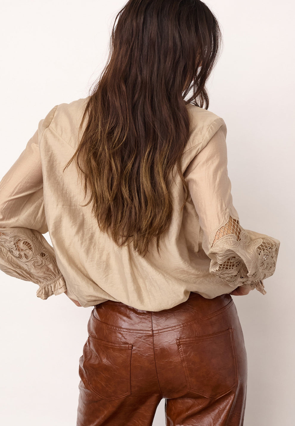 Co´Couture W Delin Cc Balloon Emb Shirt