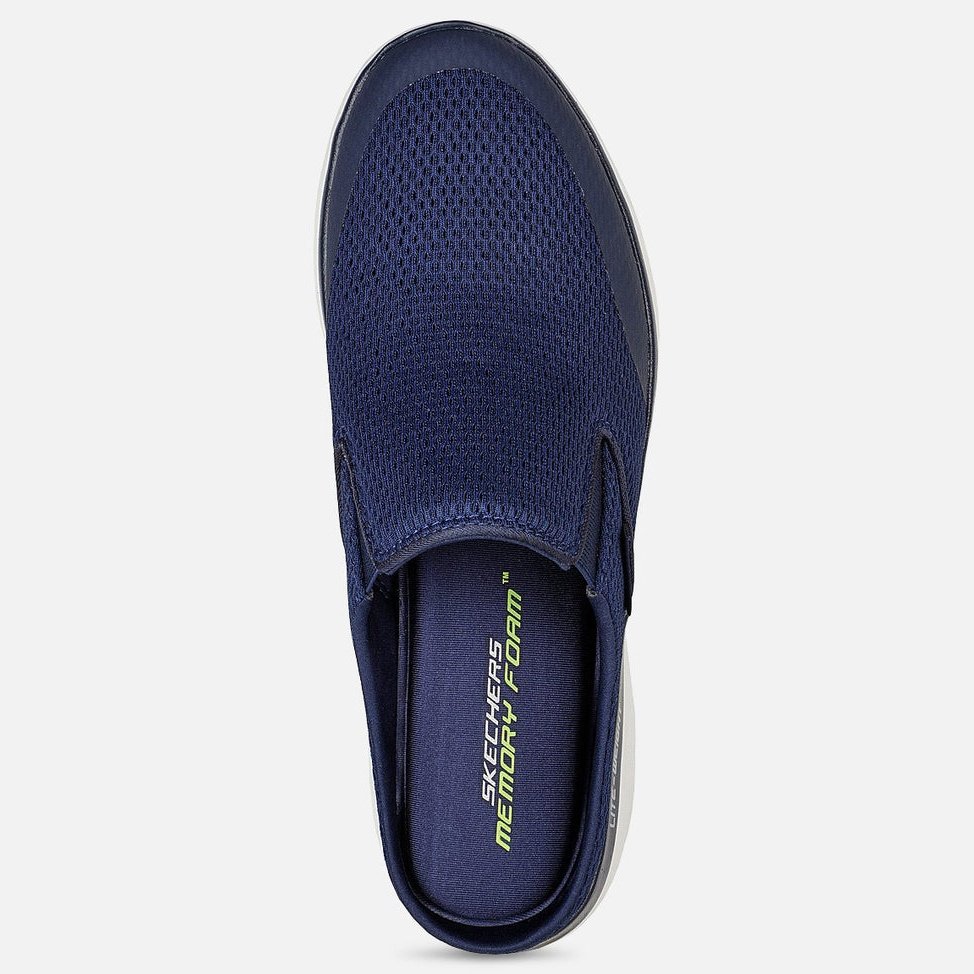 Skechers M Summits Hjemmesko Slippers Navy