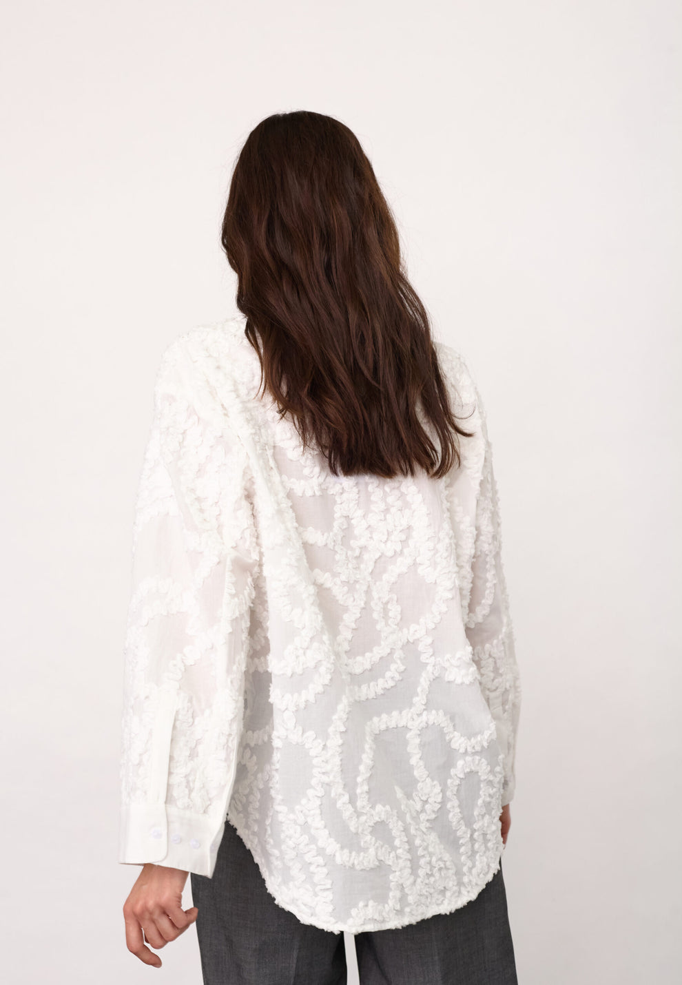 Co´Couture Brynncc Structure Shirt White