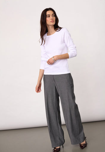 Co´Couture Grannycc Ls Tee White