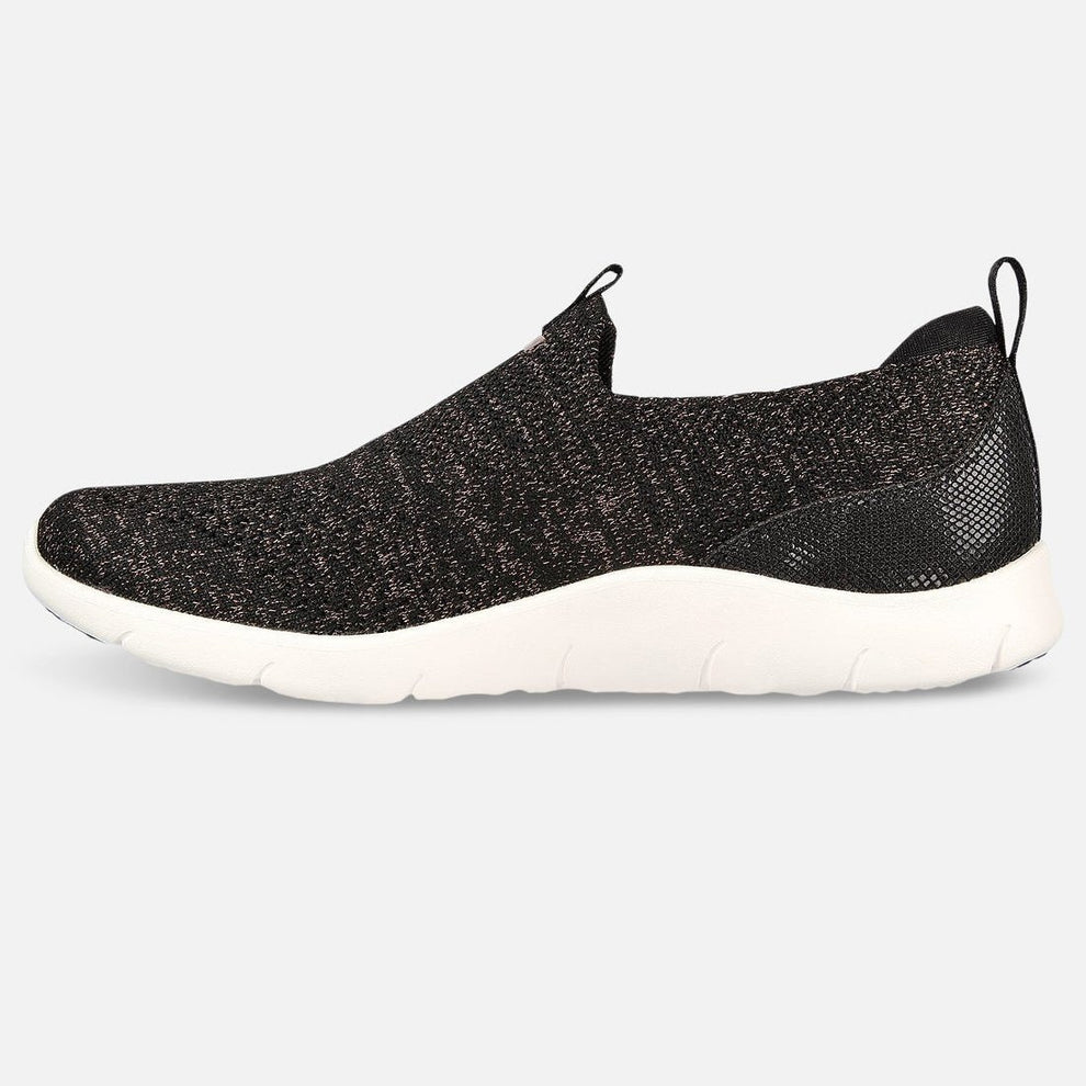 Skechers W Arch Fit Refine Showcase Sko BKRG