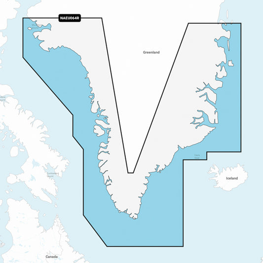Navionics+ Regular Grønland preloaded SD/Mikro SD kort