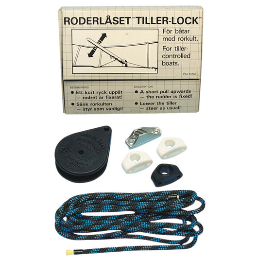 Rorpind lås Tiller-lock, leveres komplet
