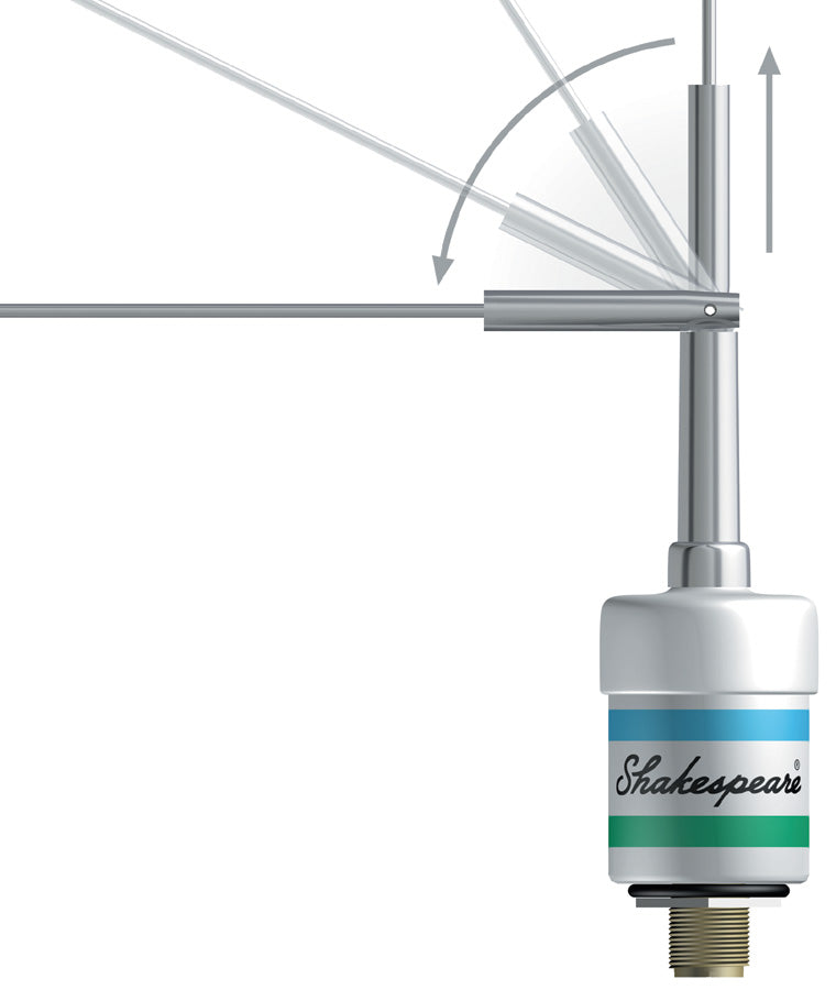 Shakespeare 5247 AD Lift & Lay VHF antenne 3dB