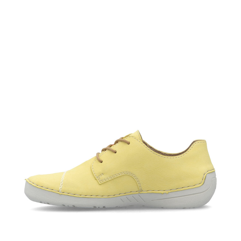 Rieker W Sko Yellow - 52528-68