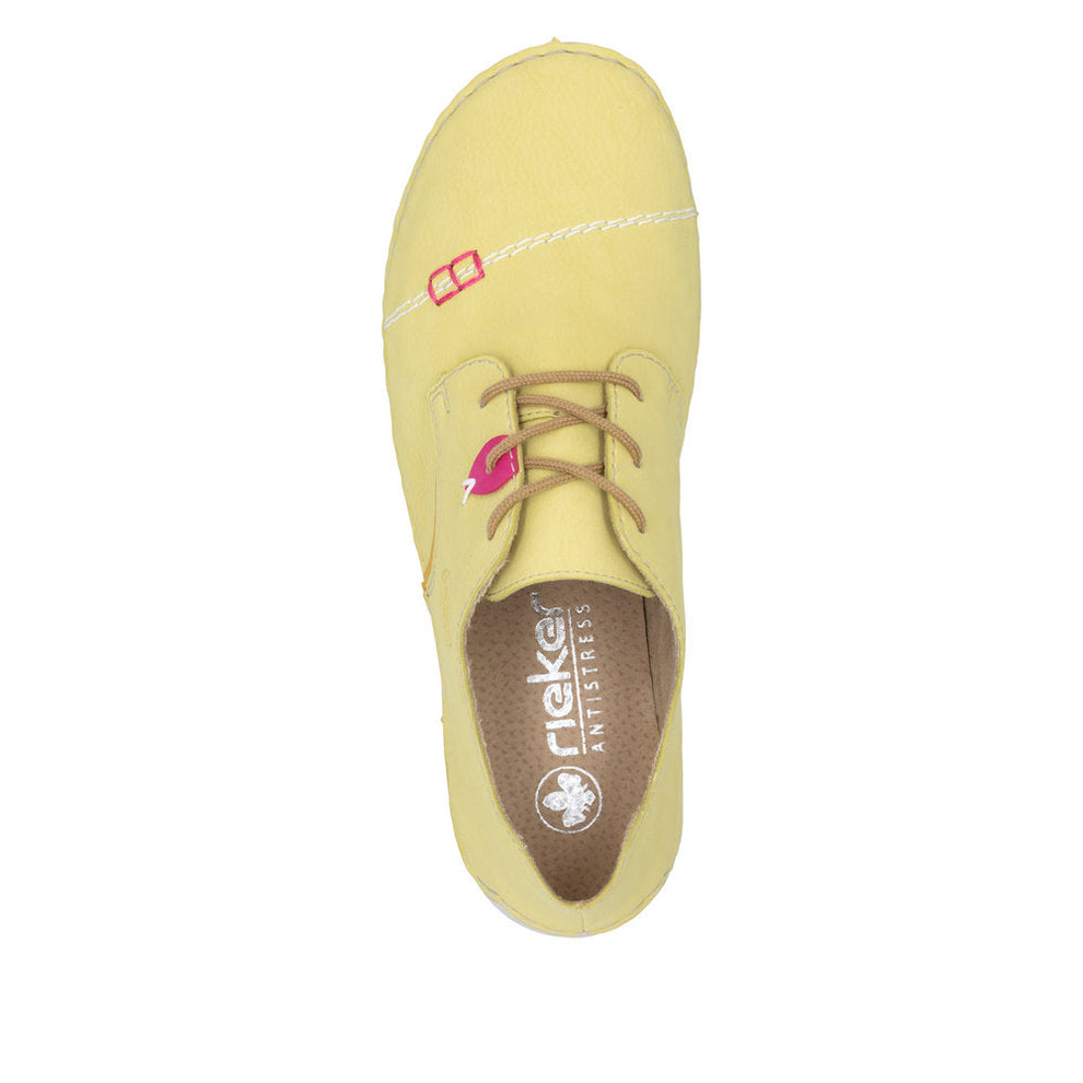 Rieker W Sko Yellow - 52528-68