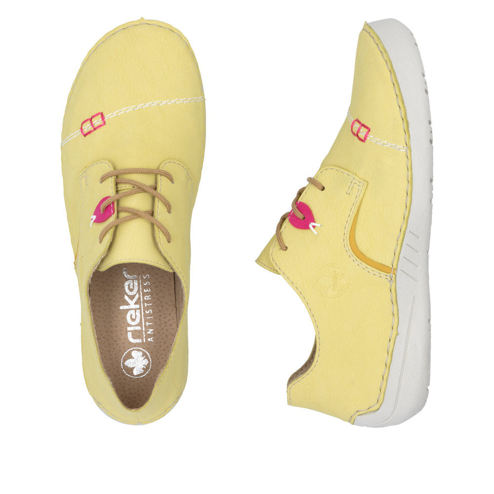 Rieker W Sko Yellow - 52528-68