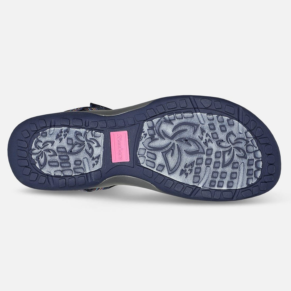 Skechers W Reggae Slim-Sun Array Sandal Navy