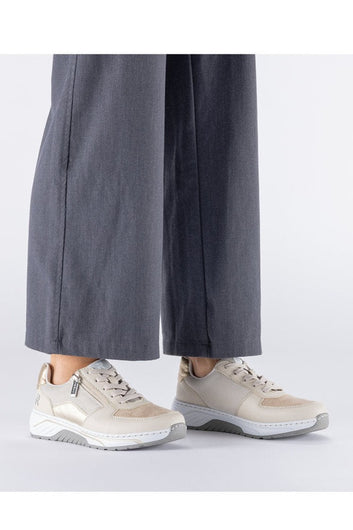 Rieker W Sko Beige - 53101-60