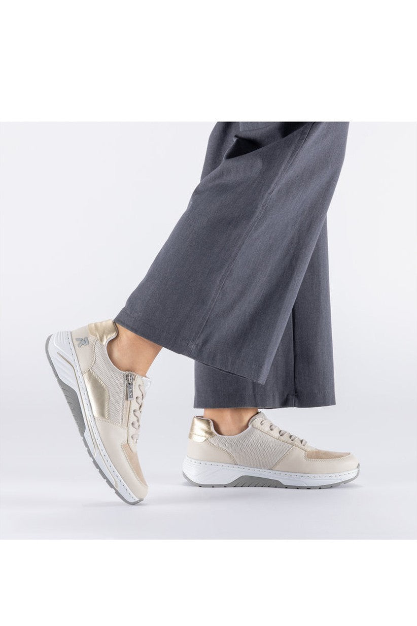 Rieker W Sko Beige - 53101-60