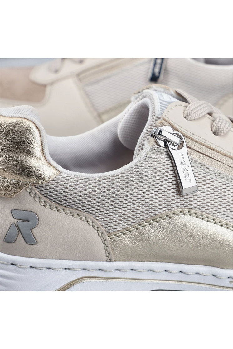 Rieker W Sko Beige - 53101-60