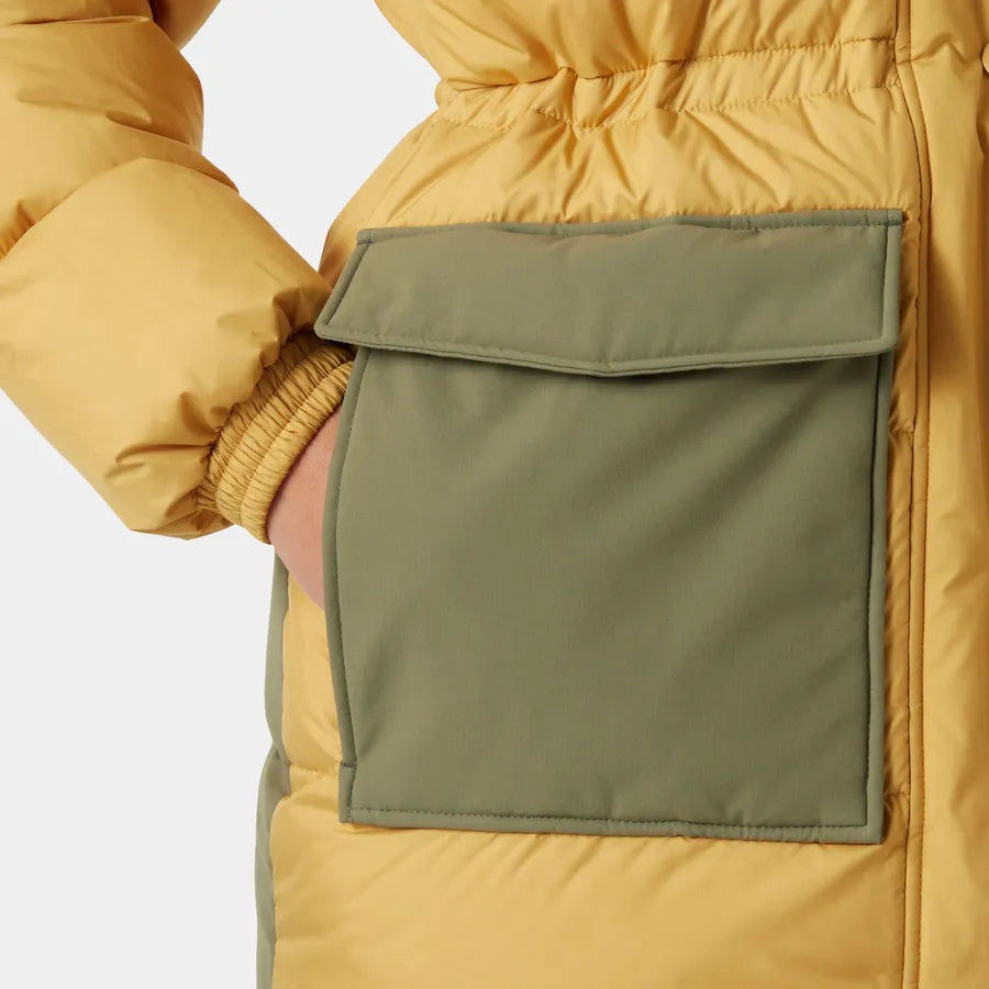 Helly Hansen W Escape Down Parka Sand