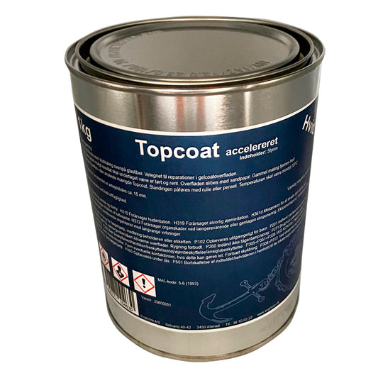 Topcoat med paraffin