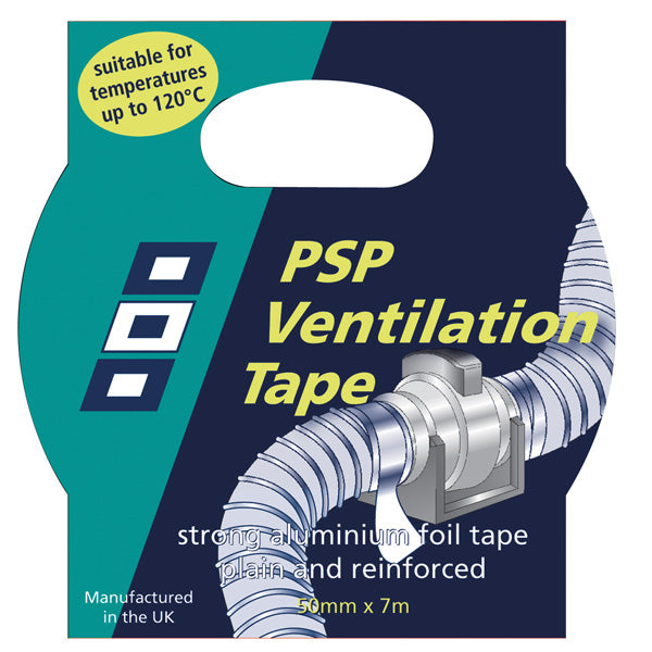 PSP alu ventilationstape forstærket