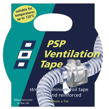 PSP alu ventilationstape forstærket
