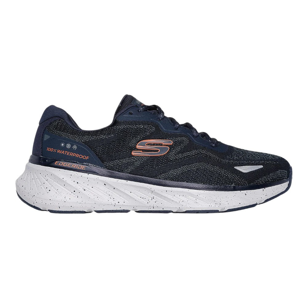 Skechers M Relaxed Fit Edgeride Navy Orange