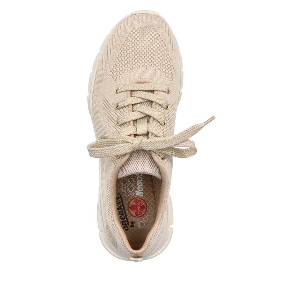 Rieker W Sneaker White Ivory