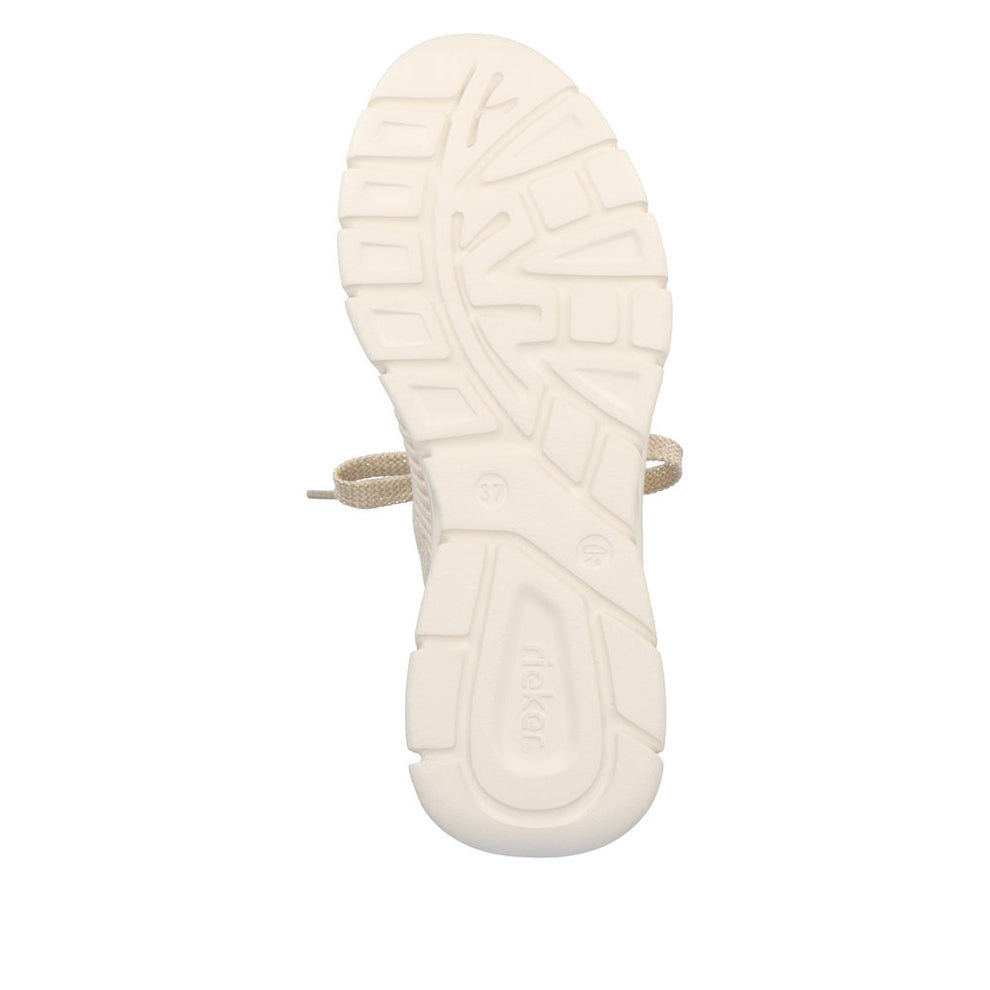 Rieker W Sneaker White Ivory