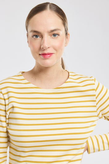 Armor-Lux U Mariniere ML Heritage Nature Harvest Gold