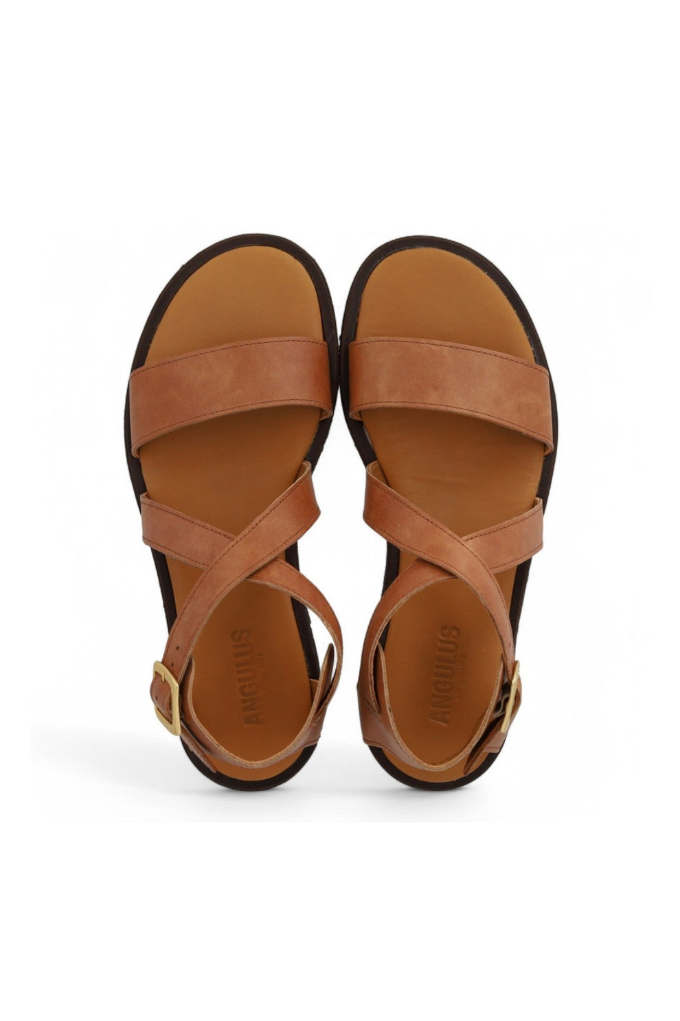 Angulus W Sandal m Spænde Tan