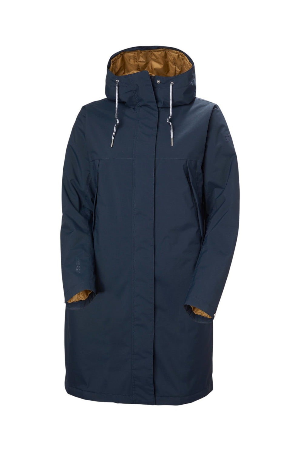 Helly Hansen W Hvaler Insulated Raincoat Navy