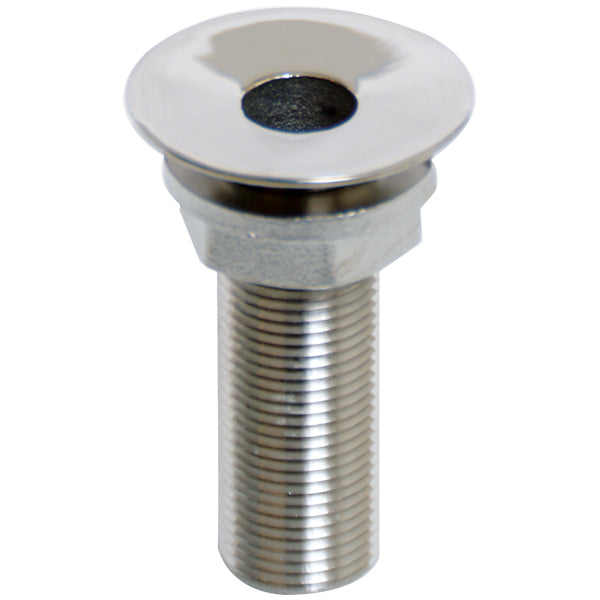 1852 Undersænket gennemføring m/gevind RF stål, 1"