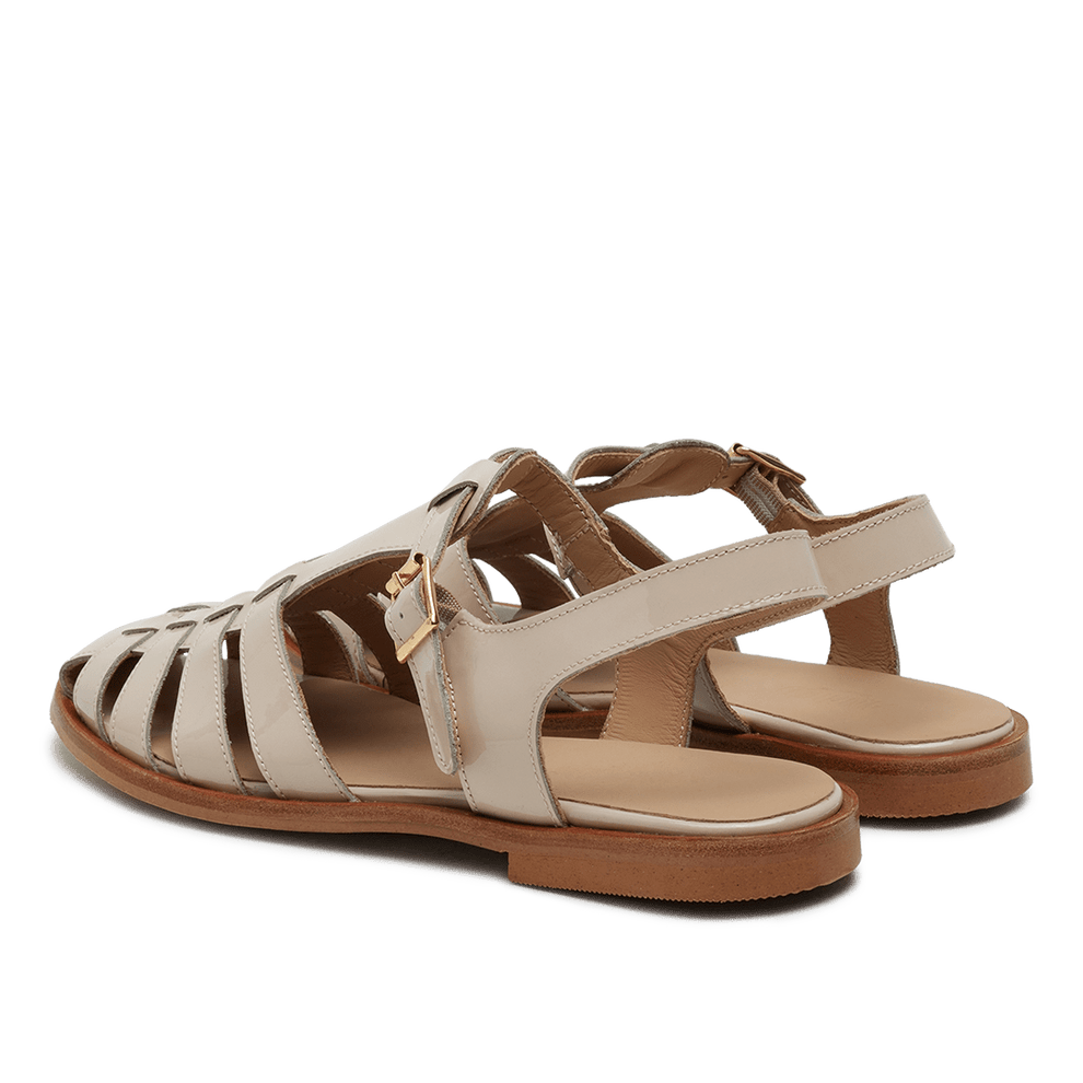 Angulus W Klassisk Fishermans Sandal Beige