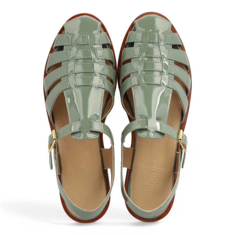 Angulus W Klassisk Fishermans sandal Green Sage