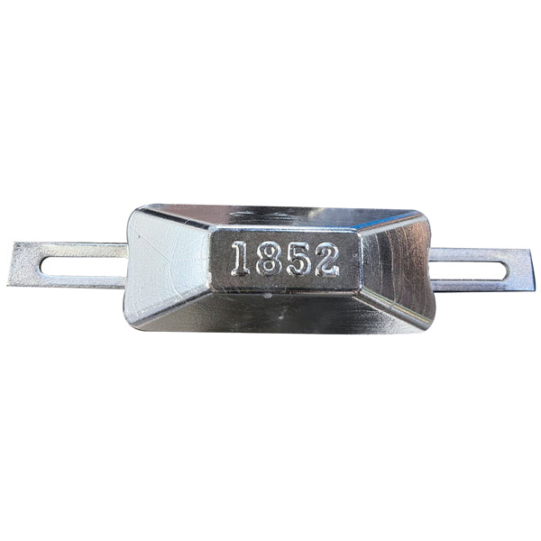 1852 alu anode 2,40 kg hed tidligere 1140085