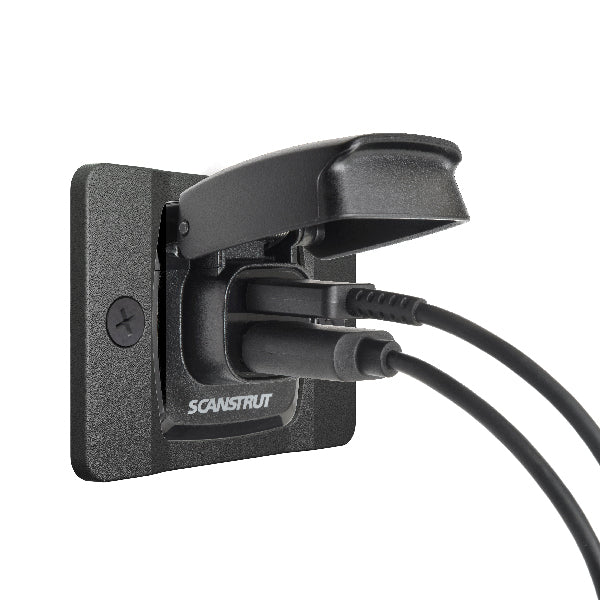 ScanStrut Flip-Pro USB ladestik vandtæt front monter, 12/24V