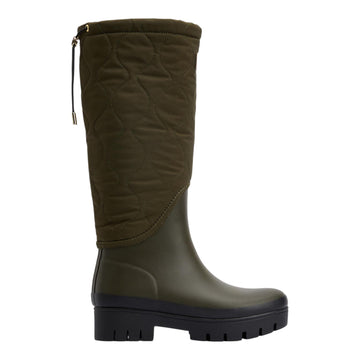 Barbour Marnie Quilted Tall Welly Olive