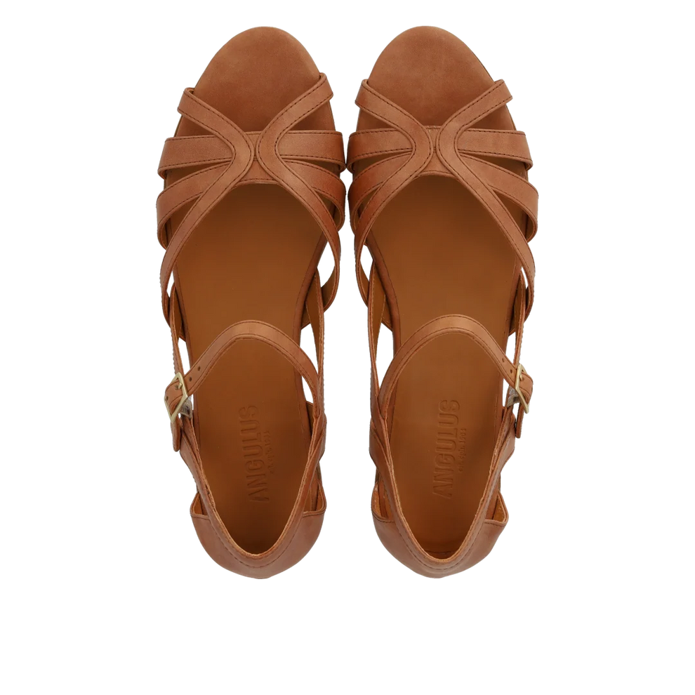 Angulus Strap Sandal 1789 Tan - Leather