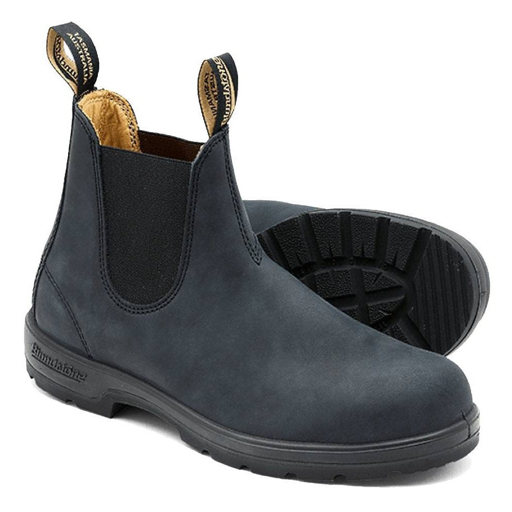 Blundstone U 587 Comfort Støvle Rustic Black - Havhøkeren