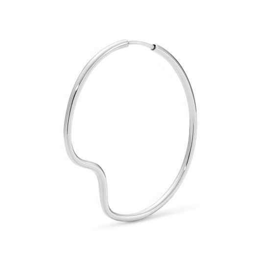 Maria Black Copenhagen Earring 35 mm Silver