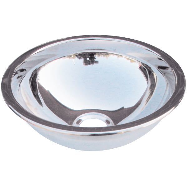 Barka rund stålvask 33,5 cm