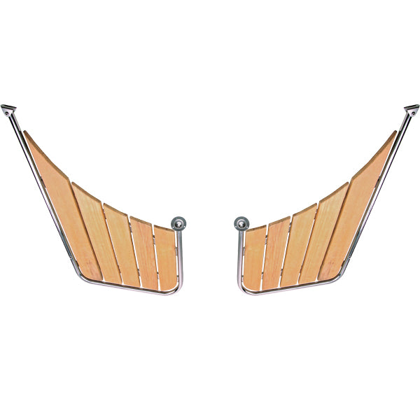 Badeplatform til snekke, 95/43x53 cm