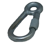 Brandmandshage el-galvaniseret m/lås og fast øje