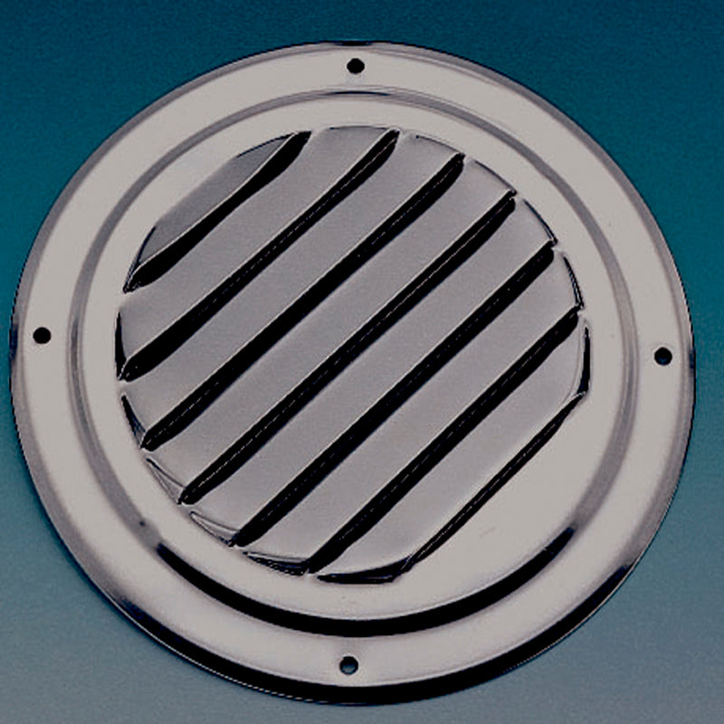 Ventilationsrist rustfri rund