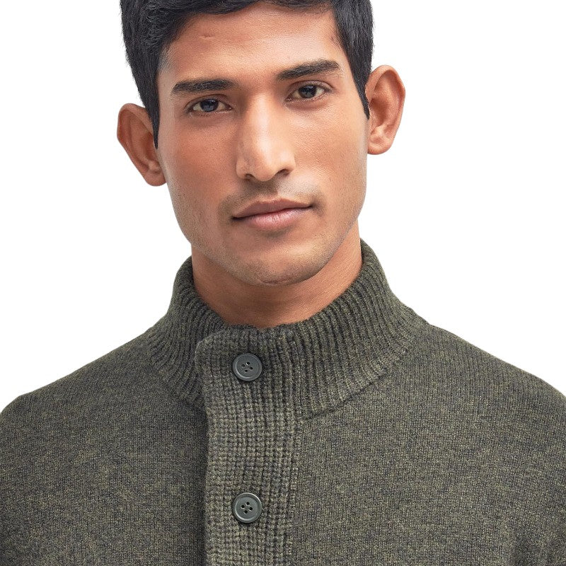 Barbour Essential Patch Zip Seaweed