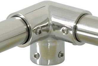 Hjørnestykke Ø25mm - 90° RF